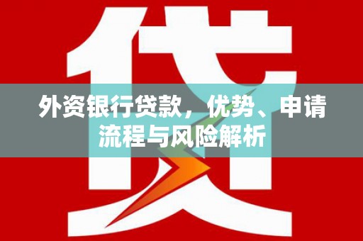 申扎外资银行贷款，优势、申请流程与风险解析