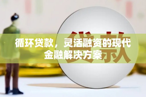 申扎循环贷款，灵活融资的现代金融解决方案