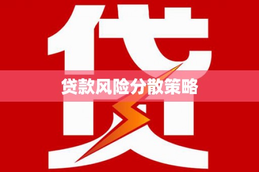 申扎贷款风险分散策略