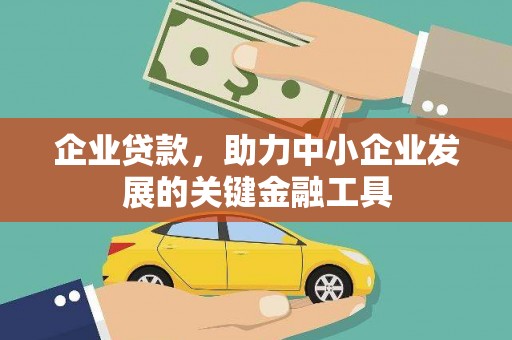 申扎企业贷款，助力中小企业发展的关键金融工具