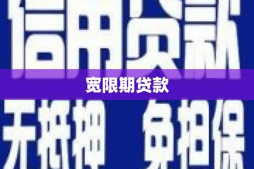 申扎宽限期贷款
