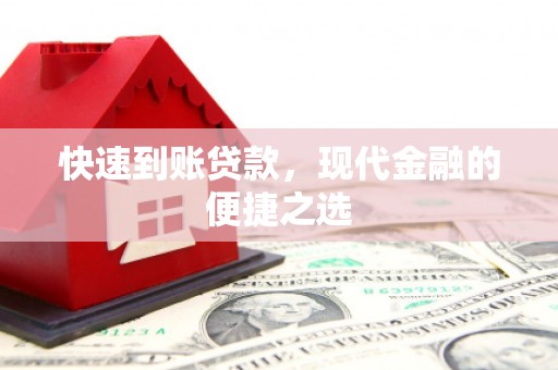 申扎快速到账贷款，现代金融的便捷之选