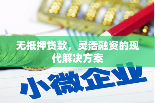 申扎无抵押贷款，灵活融资的现代解决方案