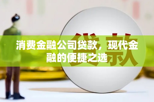 申扎消费金融公司贷款，现代金融的便捷之选